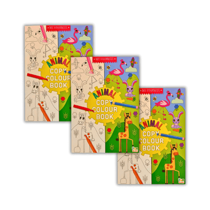 Wholesale Animal Copy Colour Book - (Case of 20)