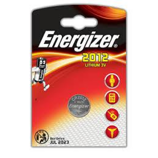 ENERGIZER LITHIUM 3V CR2012 BATTERY