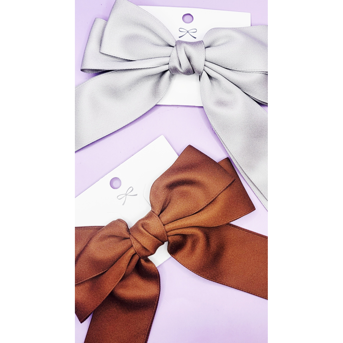 Hair Bow Clip Slide Pack of 12