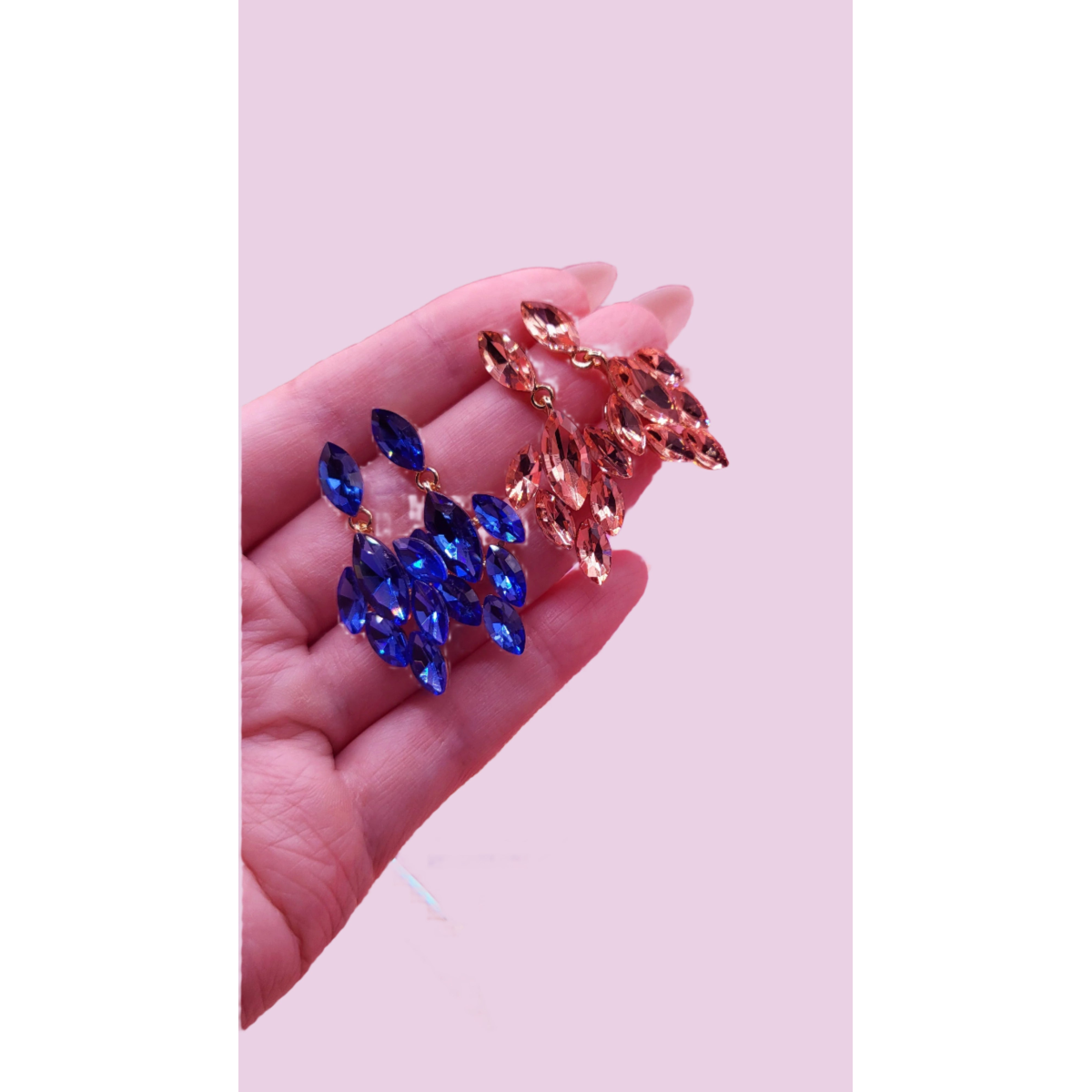 Sparkling Crystal Drop and Dangle Earrings