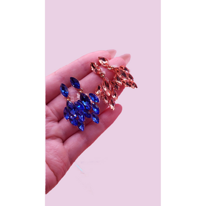 Sparkling Crystal Drop and Dangle Earrings