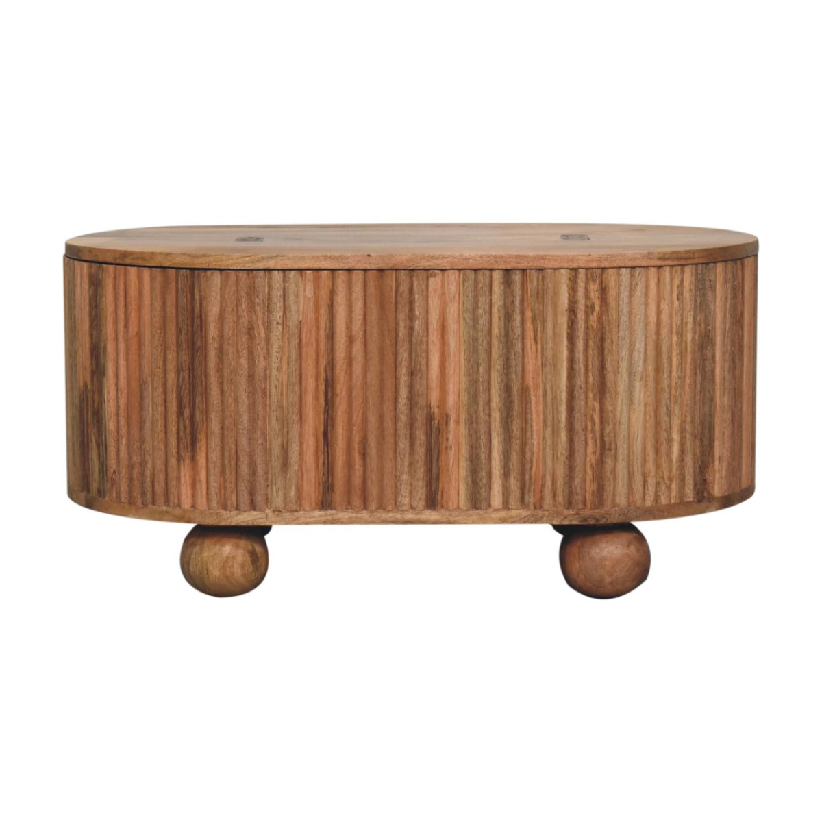 Artisan Furniture Solid Wood Soba Ball Lid-up Coffee Table