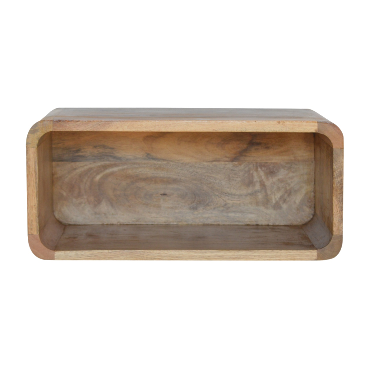 Artisan Furniture Solid Wood Wall Mounted Open Bedside