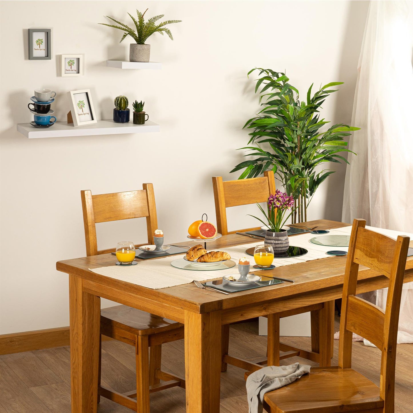 30cm x 20cm Glass Placemats - Pack of Six