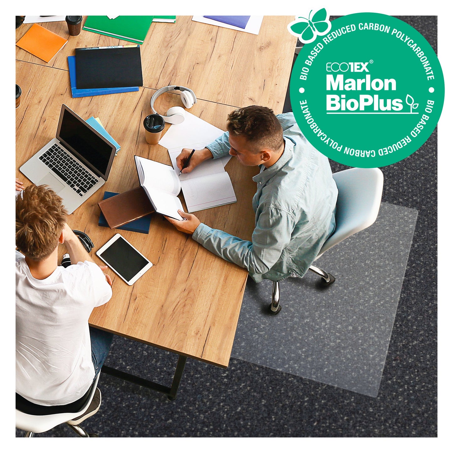 Ecotex® Marlon BioPlus Polycarbonate Chair Mat