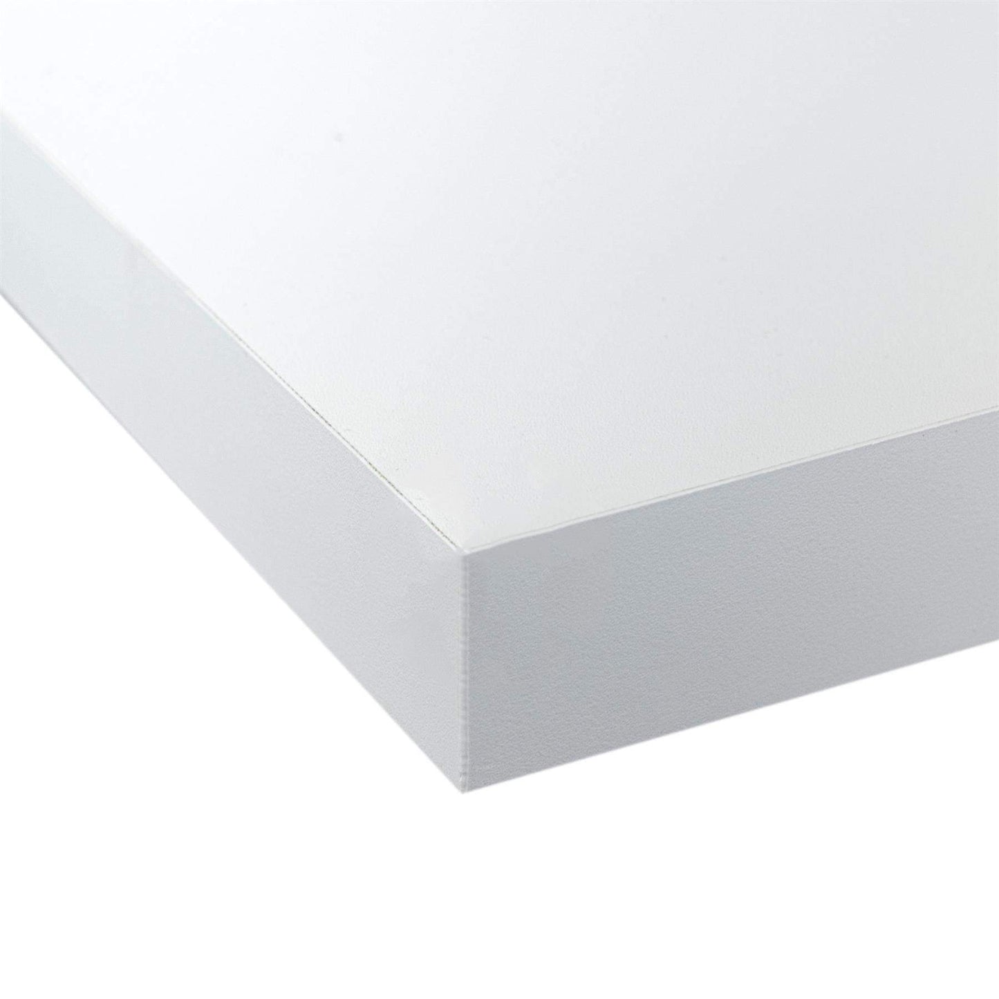 100cm White Modern Floating Shelf