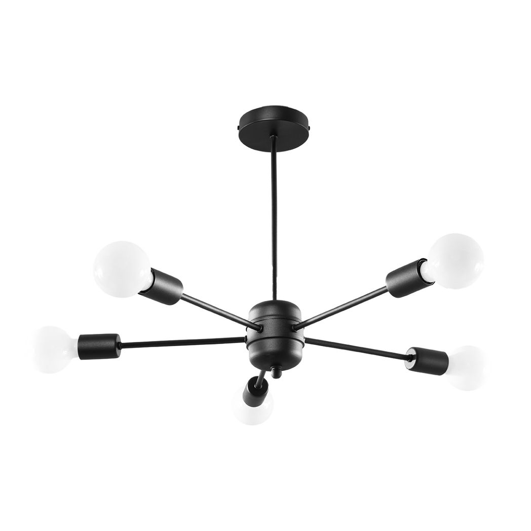 Chandelier steel Lango modern Design E27