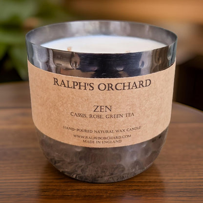 Zen: Cassis, Rose, Green Tea Scented Candle