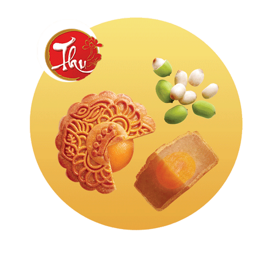 KINH DO Bánh Trung Thu Hạt Sen 1 Trứng 150g