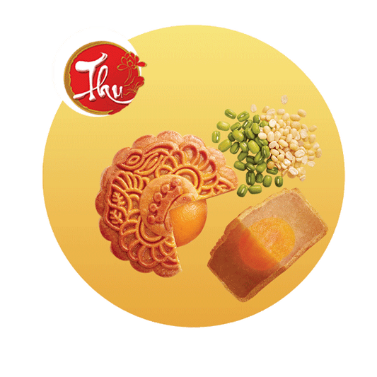 KINH DO Bánh Trung Thu Đậu Xanh 1 Trứng 150g