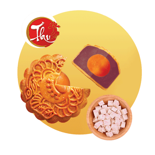 KINH DO Bánh Trung Thu Khoai Môn 1 Trứng 150g