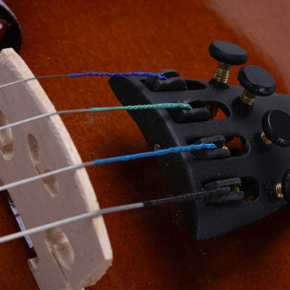 New 1/4 Acoustic Violin Case Bow Rosin Natural