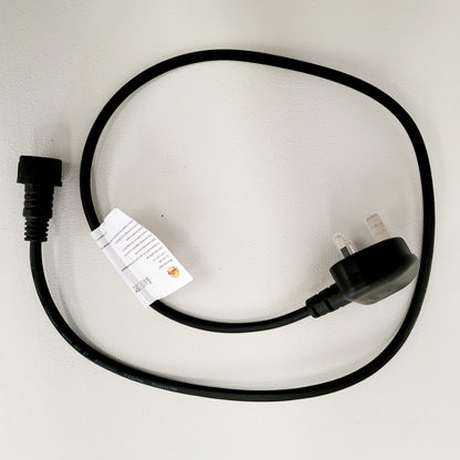Replacement UK Plug Section & End Cap for Heavy Duty String Lights
