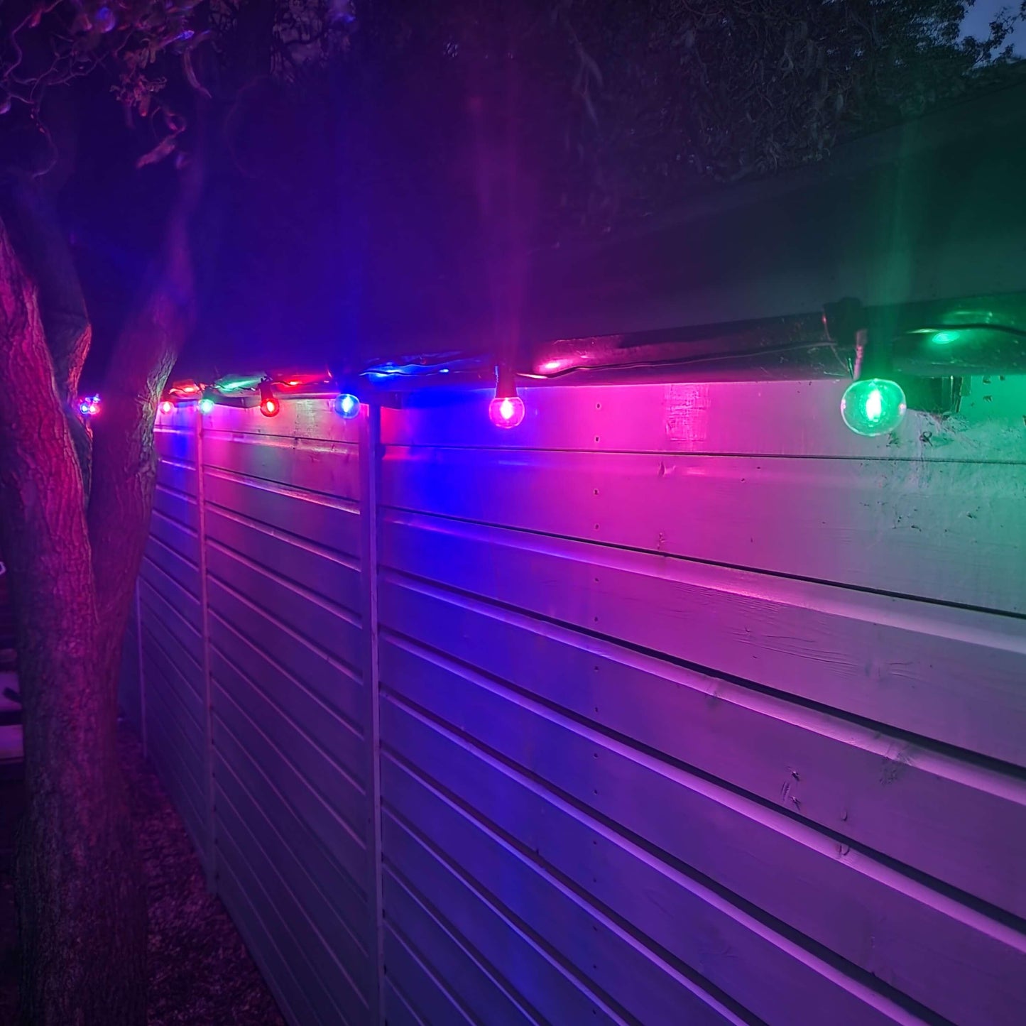 12 Pack Multi-Colour LED Super Festoon Shatterproof Replacement Bulbs