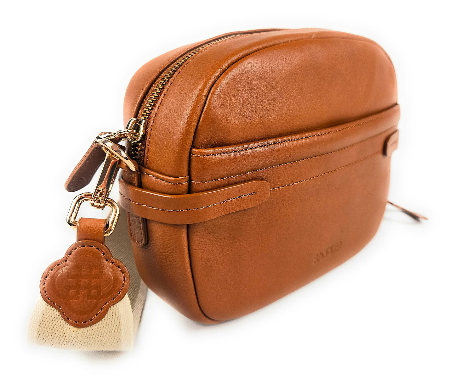 Laura Leather Camera Bag - Handmade by Saddler – Compact, Stylish & Practical