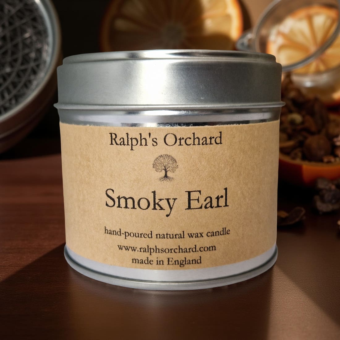 Smoky Earl Scented Candle