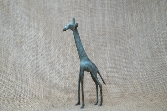 Bronze Giraffe - Chad 20cm.3