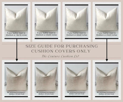 The Couture Cushion - The Silver Amouage - Style No. 54