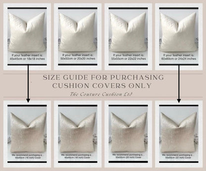The Couture Cushion - The White Charlotte - Style No. 117 (DISCONTINUED)