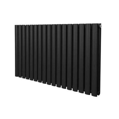 Oval Column Radiator 600mm x 1020mm Black