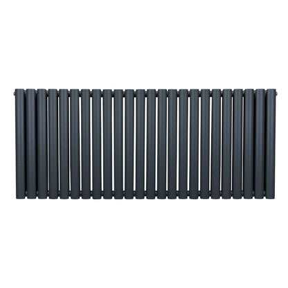 Oval Column Radiator 600mm x 1440mm Anthracite Grey