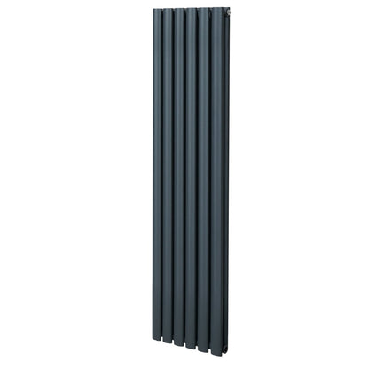 Oval Column Radiator 1600mm x 360mm Anthracite Grey