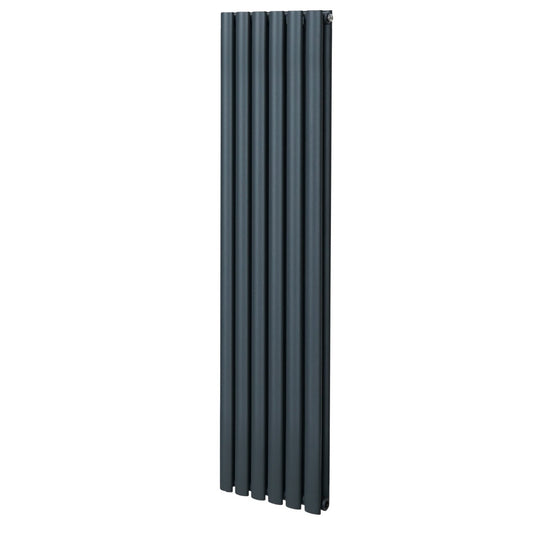 Oval Column Radiator 1600mm x 360mm Anthracite Grey