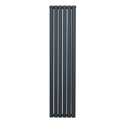 Oval Column Radiator 1600mm x 360mm Anthracite Grey