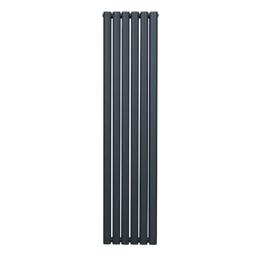 Oval Column Radiator 1600mm x 360mm Anthracite Grey