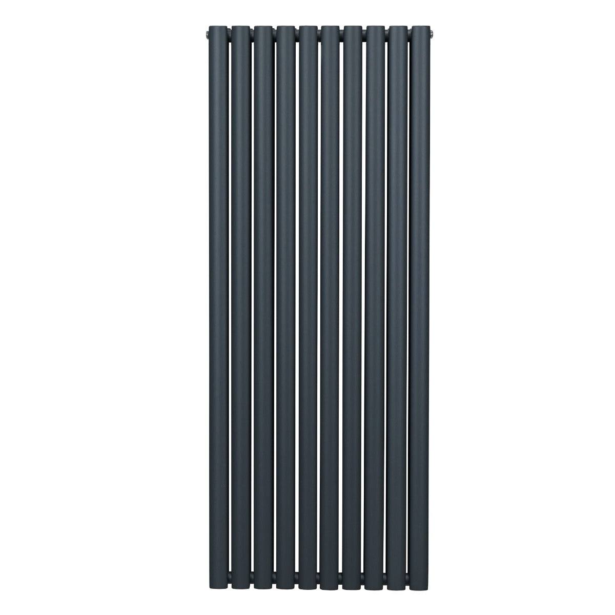 Oval Column Radiator 1600mm x 600mm Anthracite Grey