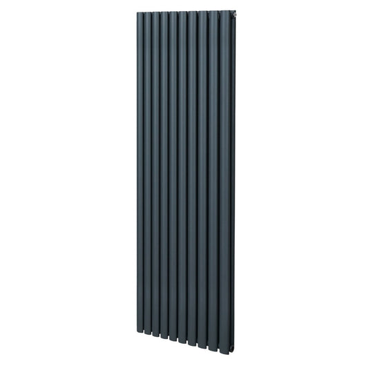Oval Column Radiator 1800mm x 600mm Anthracite Grey