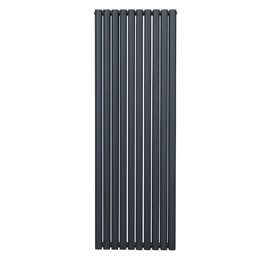 Oval Column Radiator 1800mm x 600mm Anthracite Grey