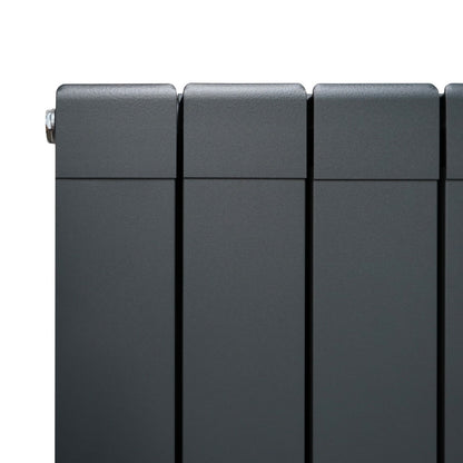 Aluminium Radiator 1800mm x 315mm Anthracite Grey