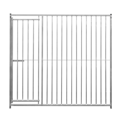2m Dog Run Panel With Door 8cm Bar Spacing