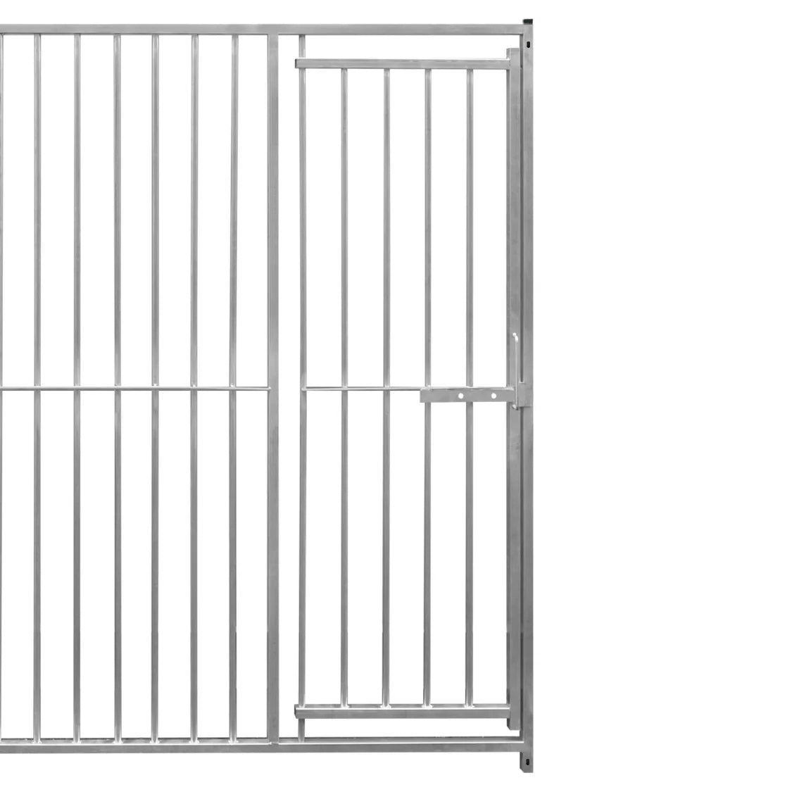 2m Dog Run Panel With Door 8cm Bar Spacing