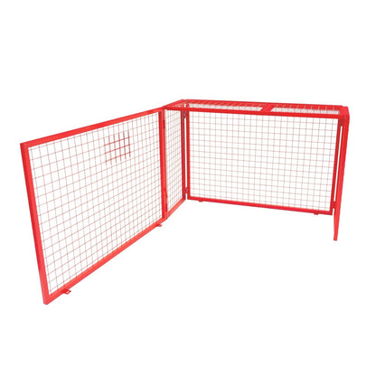 Red Gas Bottle Collapsible Mesh Cage - 100cm x 140cm x 50cm