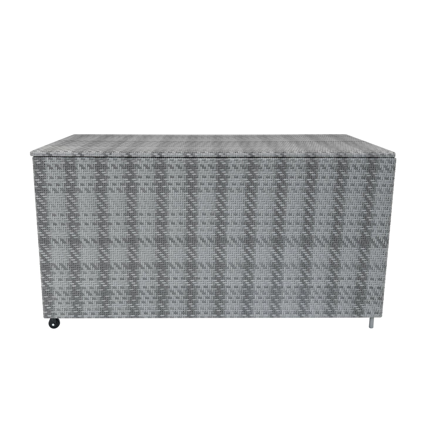 Rattan Modular 6 Piece Furniture Set & 700L Storage Box Grey