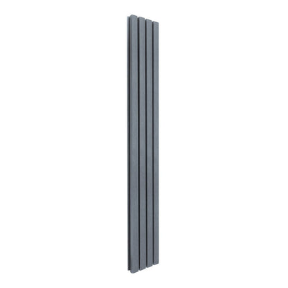 WPC Slatted Wall Cladding x 4 Panels Grey