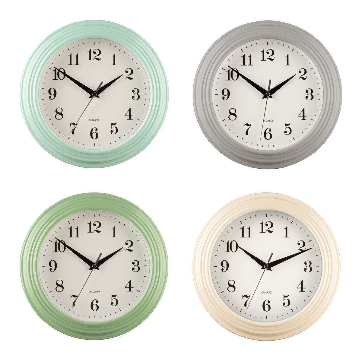 Elliot Vintage Cream Wall Clock