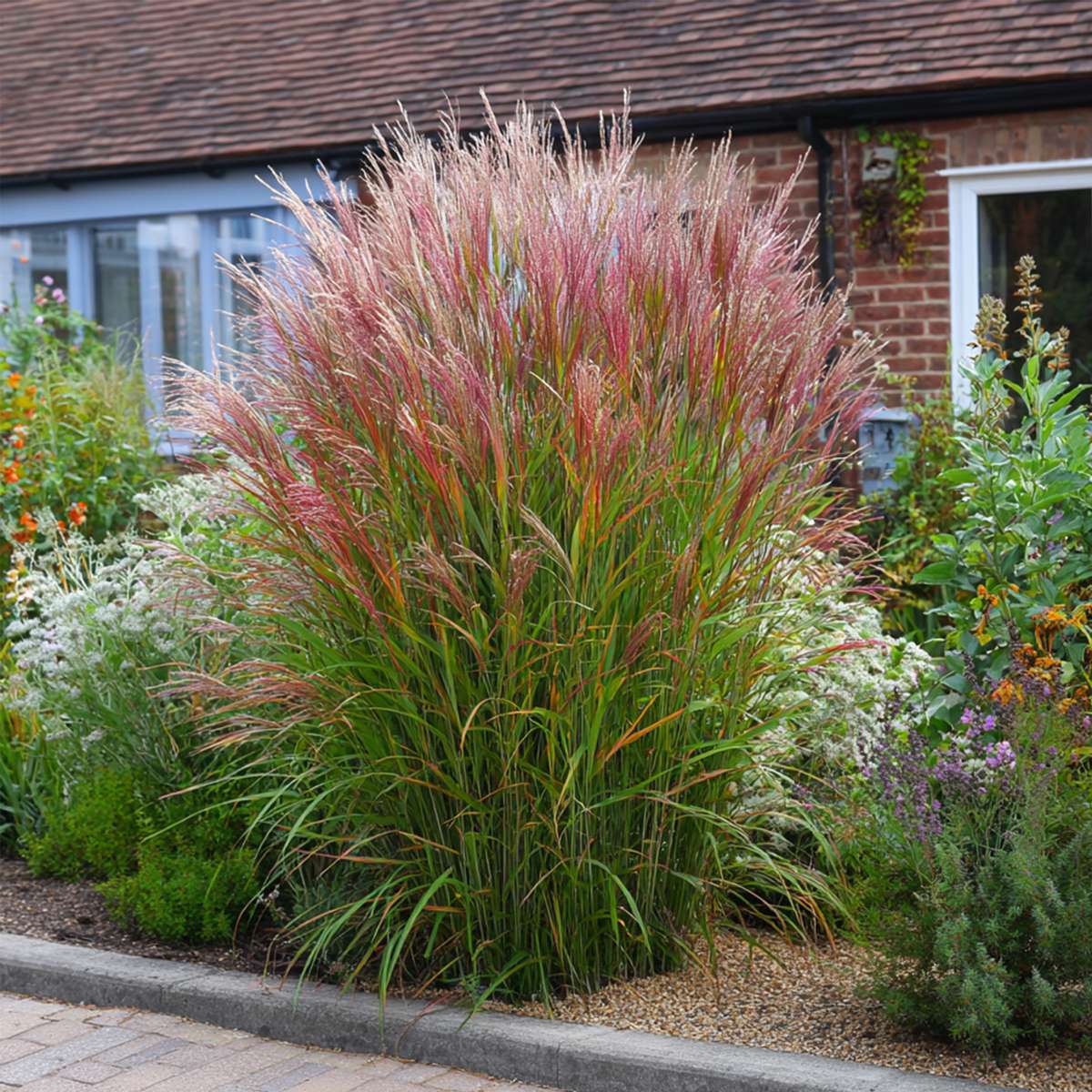 Chinese silver grass - Miscanthus sinensis 'Red Chief' - Height 40-60cm - ⌀23cm