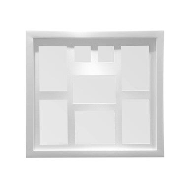Maren White 8 Multi Photo Frame