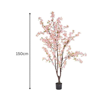 Outdoor Botanic Artificial Pink Cherry Tree