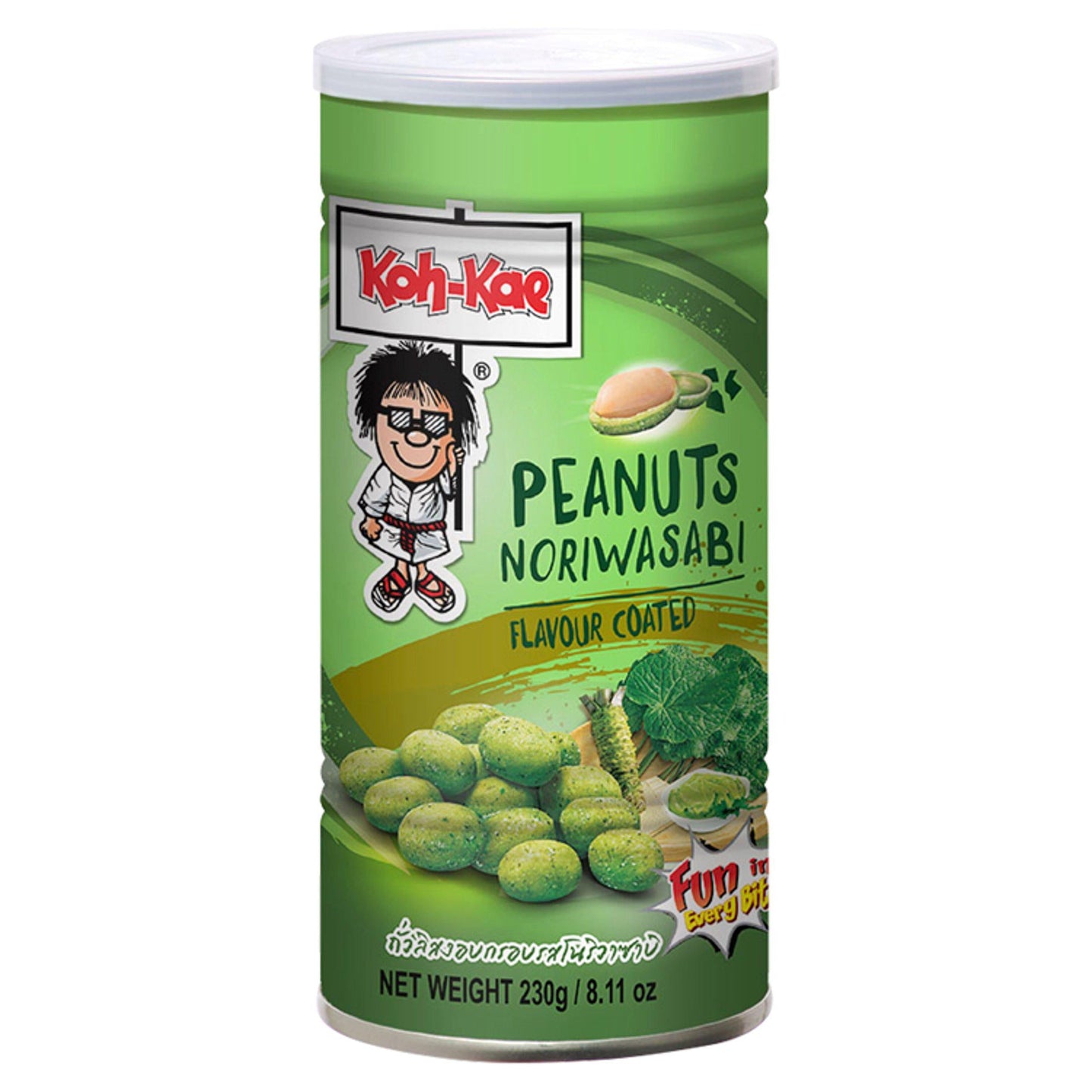 KOH-KAE Peanuts Noriwasabi Flavour Coated 230g