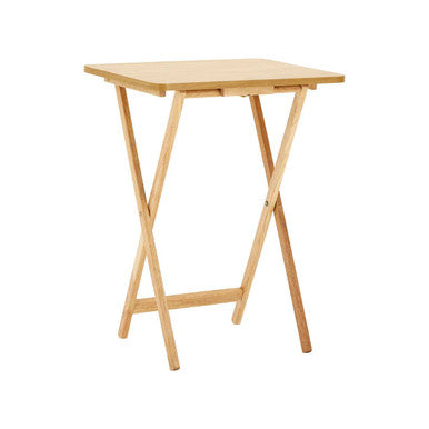 Heva Tropical Hevea Wood Folding Snack Table