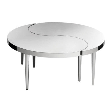 Lure  Yin-Yang Stainless Steel Coffee Table