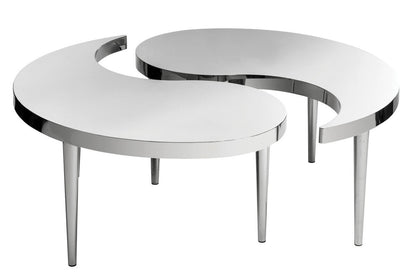 Lure  Yin-Yang Stainless Steel Coffee Table
