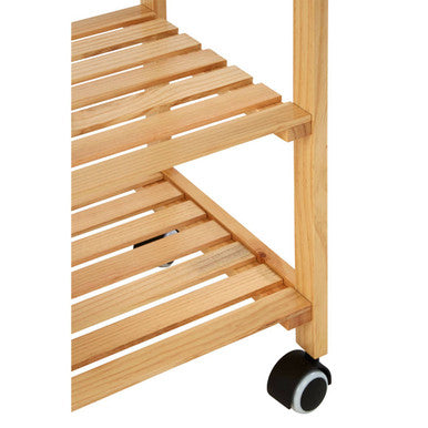 Harlow Glenn Pinewood Large Kitchen Trolley