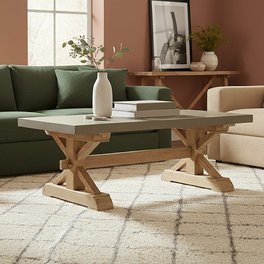 Pompeii Wooden Coffee Table