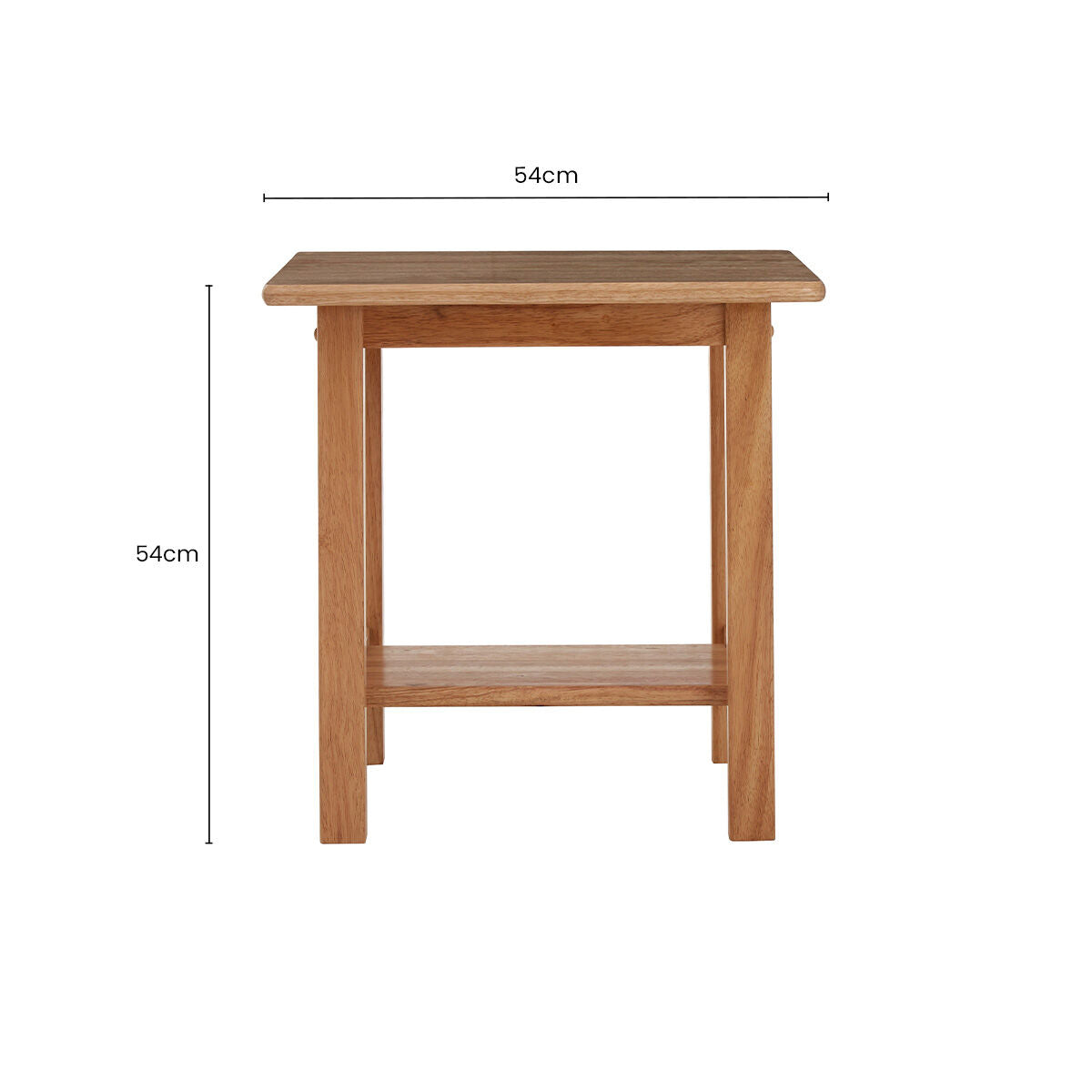 Selby Natural Square Side Table
