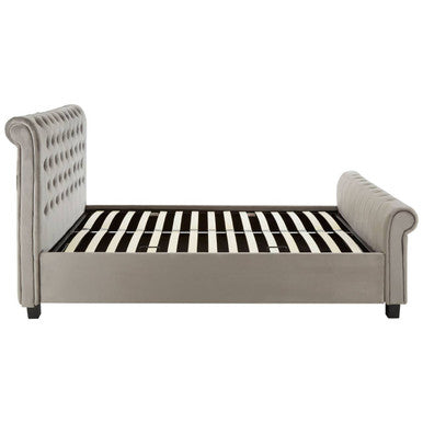 Orlando Grey Ottoman King Bed